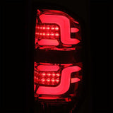 AlphaRex 14-20 Toyota Tundra PRO-Series LED Tail Lights Red Smoke - 672020