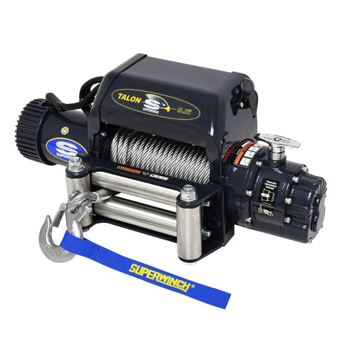 Superwinch 9500 LBS 12V DC 3/8in x 85ft Steel Rope Talon - Navy Blue - 1695210