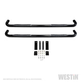 Westin 2019 Chevrolet Silverado/Sierra 1500 Crew Cab E-Series 3 Nerf Step Bars - Black - 23-4135