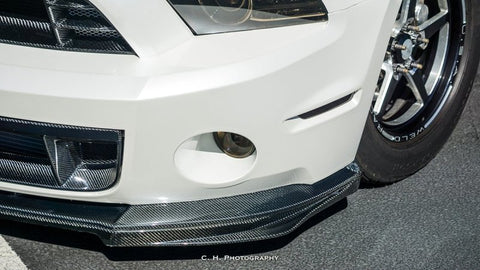 Anderson Composites 12-14 Ford Mustang/Shelby GT500 Type-OE Front Chin Splitter - AC-FL1213FDGT-OE