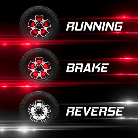 XK Glow Bronco 5th Wheel Light w/ Brake, Running, Reverse and Turn Signal Lights - XK041019B