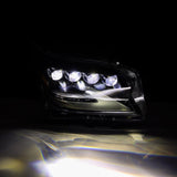 AlphaRex 14-19 Lexus GX460 (Non-AFS) NOVA LED Proj Headlights Alpha Black w/Activ Light/Seq Signal - 880301