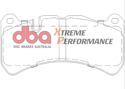 DBA 2004+ Ford / Mercedes Brembo XP Extreme Performance Front Brake Pads - DB1845XP