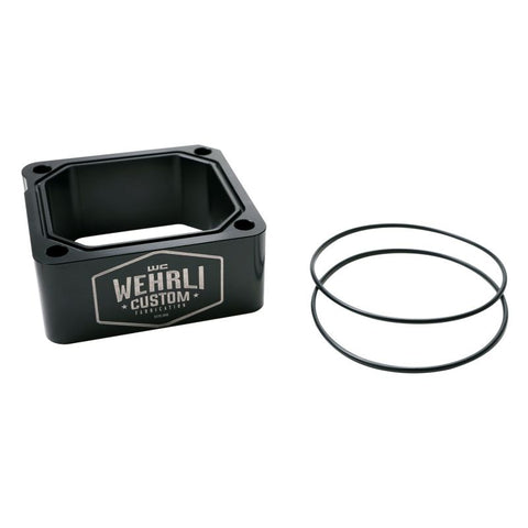 Wehrli 98.5-07 Dodge 5.9L Cummins Intake Grid Heater Delete Kit - Blueberry Frost - WCF100338-BBF