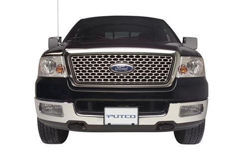 Putco 99-04 Ford SuperDuty Grille & Side Vents (Oval Pattern) Designer FX Grilles - 64412