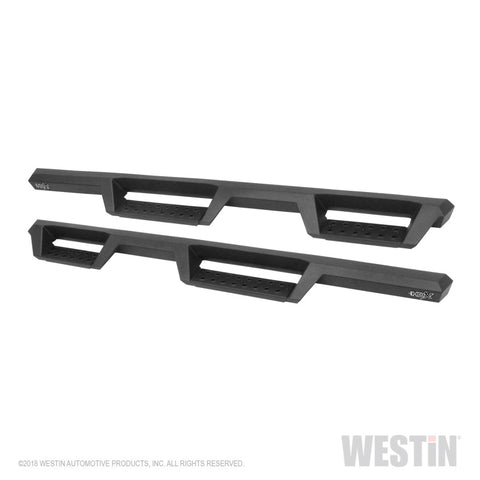 Westin 18-20 Jeep Wrangler JL Unlimited 4DR HDX Drop Nerf Step Bars - Textured Black - 56-14065