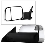 Xtune Dodge Ram 1500 09-12 Extendable Power Heated Adjust Mirror Chrome HoUSing Left MIR-DRAM10-PW-L - 9933165