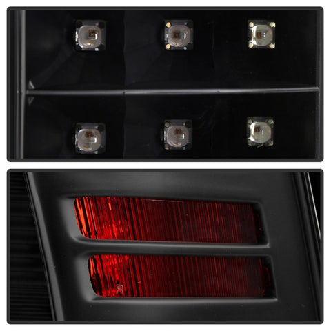 Spyder Dodge Ram 1500 09-18/2500/3500 10-18 LED Tail Lights - Incandescent Model Only - Black - 5085900