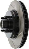 StopTech Power Slot 90-93 Ford Mustang 8cy (Exc Cobra Rear Disc) Front Left Slotted Rotor - 126.61026SL