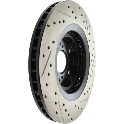 StopTech Sport Drilled & Slotted Rotor - Front Right - 127.44158R