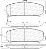 StopTech Street Brake Pads - Front - 308.15090