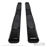 Westin 19-21 Chevrolet Silverado Crew Cab PRO TRAXX 6 Oval Nerf Step Bars - Black - 21-64135