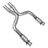 Kooks 11-14 Ford Shelby GT500 5.4L / 5.8L 4V 3in x 2 3/4in OEM Cat SS X-Pipe Kooks HDR Req - 11423200