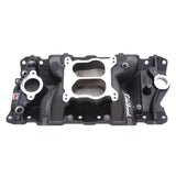 Edelbrock Manifold SBC Performer Air Gap Black - 26013