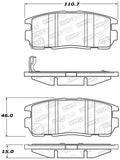 StopTech Street Brake Pads - 308.12750