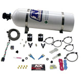 Nitrous Express Ford EFI Dual Nozzle Nitrous Kit (100-300HP) w/15lb Bottle - 20115-15