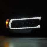 AlphaRex 19-21 Ram 2500 NOVA LED Proj Headlights Plank Style Alpha Blk w/Activ Light/Seq Signal/DRL - 880552