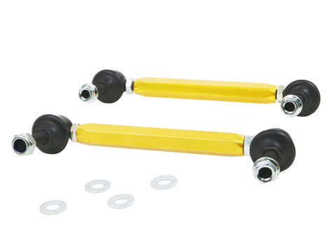 Whiteline Universal Swaybar Link Kit-Heavy Duty Adj Steel Ball w/ 10mm Ball/Ball - KLC140-195