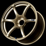 Advan RGIII 18x10.5 +15 5-114.3 Racing Gold Metallic Wheel - YAR8L15EZ