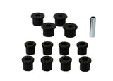 Whiteline 84-89 Toyota 4Runner/Pickup Rear Leaf Spring Shackle Bushing Kit - W73469