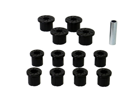 Whiteline 84-89 Toyota 4Runner/Pickup Rear Leaf Spring Shackle Bushing Kit - W73469