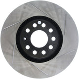 StopTech Power Slot 01-06 Audi Allroad / 05-09 A4 / 6/99-04 A6 / 99-02 S4 Left Front Slotted Rotor - 126.33096SL