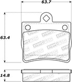 StopTech Street Brake Pads - 308.07390