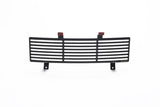 Putco 11-16 Ford SuperDuty - Stainless Steel Black Bar Design Bumper Grille Inserts - 87165