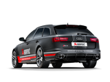 Akrapovic 14-17 Audi RS6 Avant (C7) Evolution Line Cat Back (Titanium) w/ Carbon Tips - S-AU/TI/3H