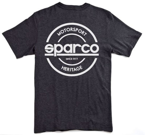 Sparco T-Shirt Seal Charcoal Youth Small - SP02450CHY1S