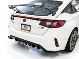 AWE Tuning 2023 Honda Civic Type R FL5 Track Edition Exhaust w/ Triple Chrome Silver Tips - 3020-52287