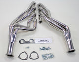 JBA 65-73 Ford Mustang 260-302 SBF 4 Speed C4/C6/AOD 1-3/4in Primary Silver Long Tube Header - 6610SJS