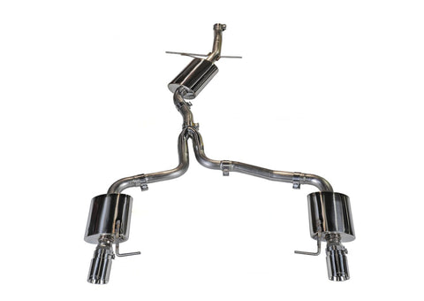 AWE Tuning Audi 8R Q5 2.0T Touring Edition Exhaust - Polished Silver Tips - 3015-32026