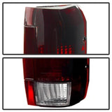 Xtune Ford Bronco F150 F250 F350 F450 92-96 OE Style Tail Lights Red Smoked ALT-JH-FB92-OE-RSM - 9030567