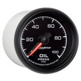 Autometer ES 52mm 0-100 PSI Mechanical Oil Pressure Gauge - 5921