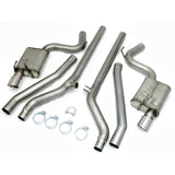 JBA 10-14 Chevrolet Camaro 6.2L 409SS Dual Rear Exit Cat-Back Exhaust - 40-3114