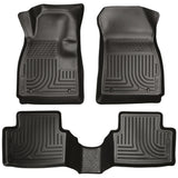 Husky Liners 14 Chevrolet Impala Weatherbeater Black Front & 2nd Seat Floor Liners - 99101