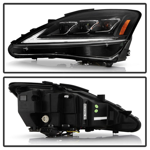 Spyder Apex 11-13 Lexus IS 250/350 Factory Xenon/HID Model Only High-Power LED Module Headlights - 5088826