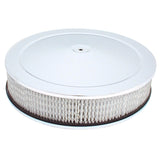 Spectre Air Cleaner 14in. x 3in. / Chrome - Paper - 4760