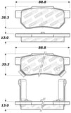 StopTech Performance 90-01 Integra (exc. Type R)/90-93 Civic EX Coupe w rear disc & abs/99-00 Civic - 309.03740