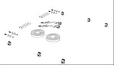 BAK 05-15 Toyota Tacoma Replacement Hardware Kit (For BAKFlip or BAK Revolver Truck Bed Cover) - 234A0014