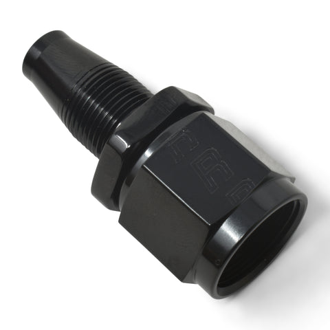 Russell Performance -6 AN Straight Hose End Without Socket - Black - 615023