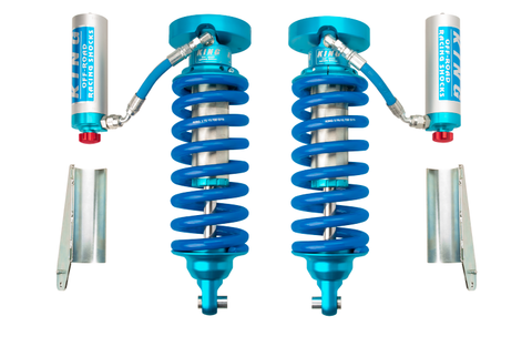 King Shocks 2010+ Nissan Patrol Y62 Front 2.5 Dia Remote Reservoir Coilover w/Adjuster (Pair) - 25001-323A