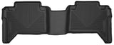 Husky Liners 05-14 Toyota Tacoma Crew Cab Pickup X-Act Contour Black 2nd Seat Floor Liner - 53801