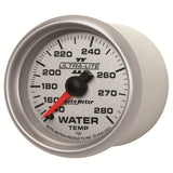 Autometer Ultra-Lite II 52mm 140-280 Deg F Mechanical Water Temp Gauge - 4931