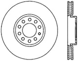 StopTech Power Slot 05-10 VW Jetta (except Wagon) Front Left Slotted CRYO Rotor - 126.33110CSL