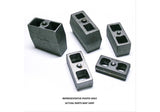 Superlift Universal Application - Rear Lift Block - 4in Lift - w/ 5/8 Pins - Pair - 046-2