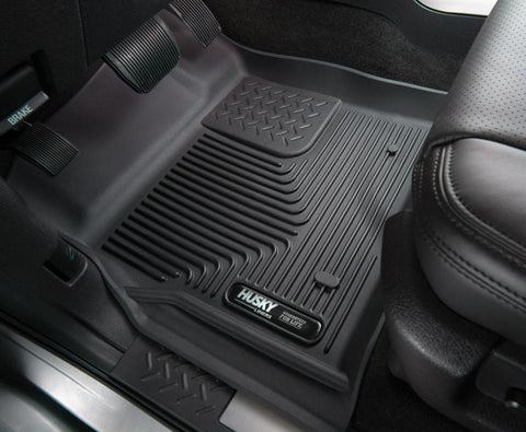 Husky Liners 09-12 Ford F-150 Reg/Super/Crew Cab X-Act Contour Black Floor Liners (2nd Seat) - 53411