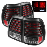 Spyder Toyota Land Cruiser 98-05 LED Tail Lights Black ALT-YD-TLAN98-LED-BK - 5007537