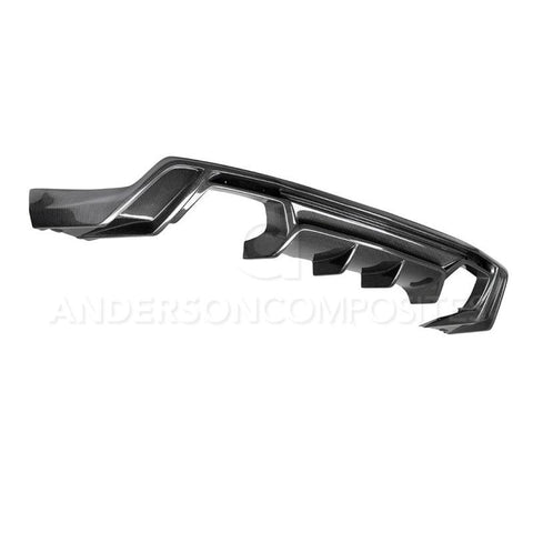 Anderson Composites 17-18 Chevrolet Camaro ZL1 Type-AZ Rear Diffuser - AC-RL17CHCAMZL-AZ